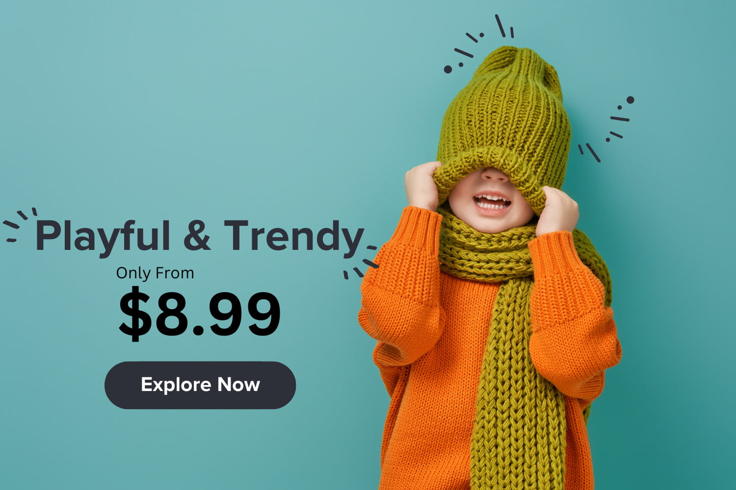 Kids Fashion Banner