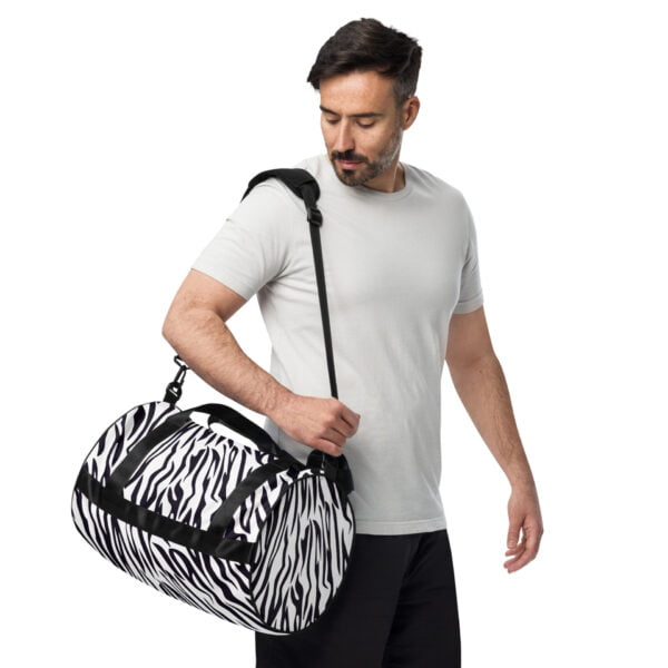 All-over print gym bag