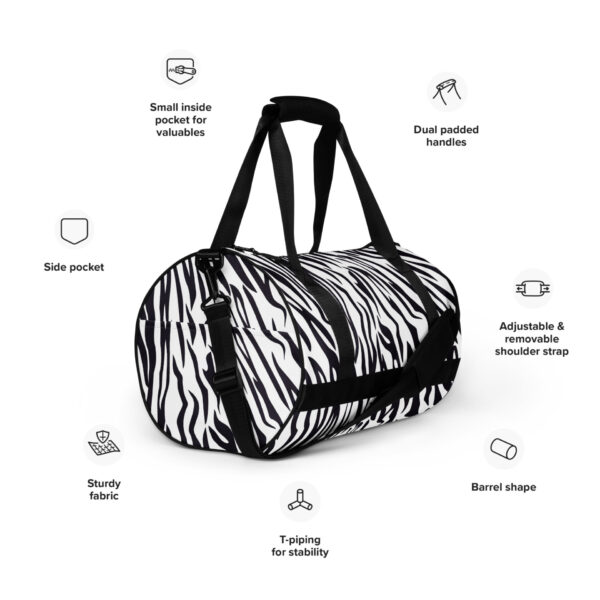 All-over print gym bag